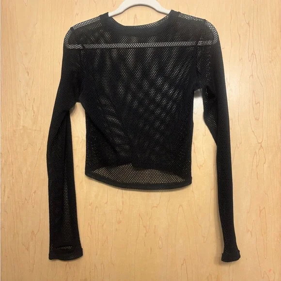 Foxblood Rare Deadstock Mesh Long Sleeve Top (Thumbholes) - Picture 3 of 5